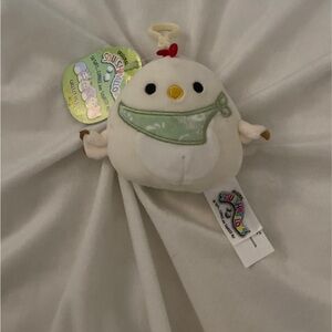 Todd the Chicken Squishmallow Keychain